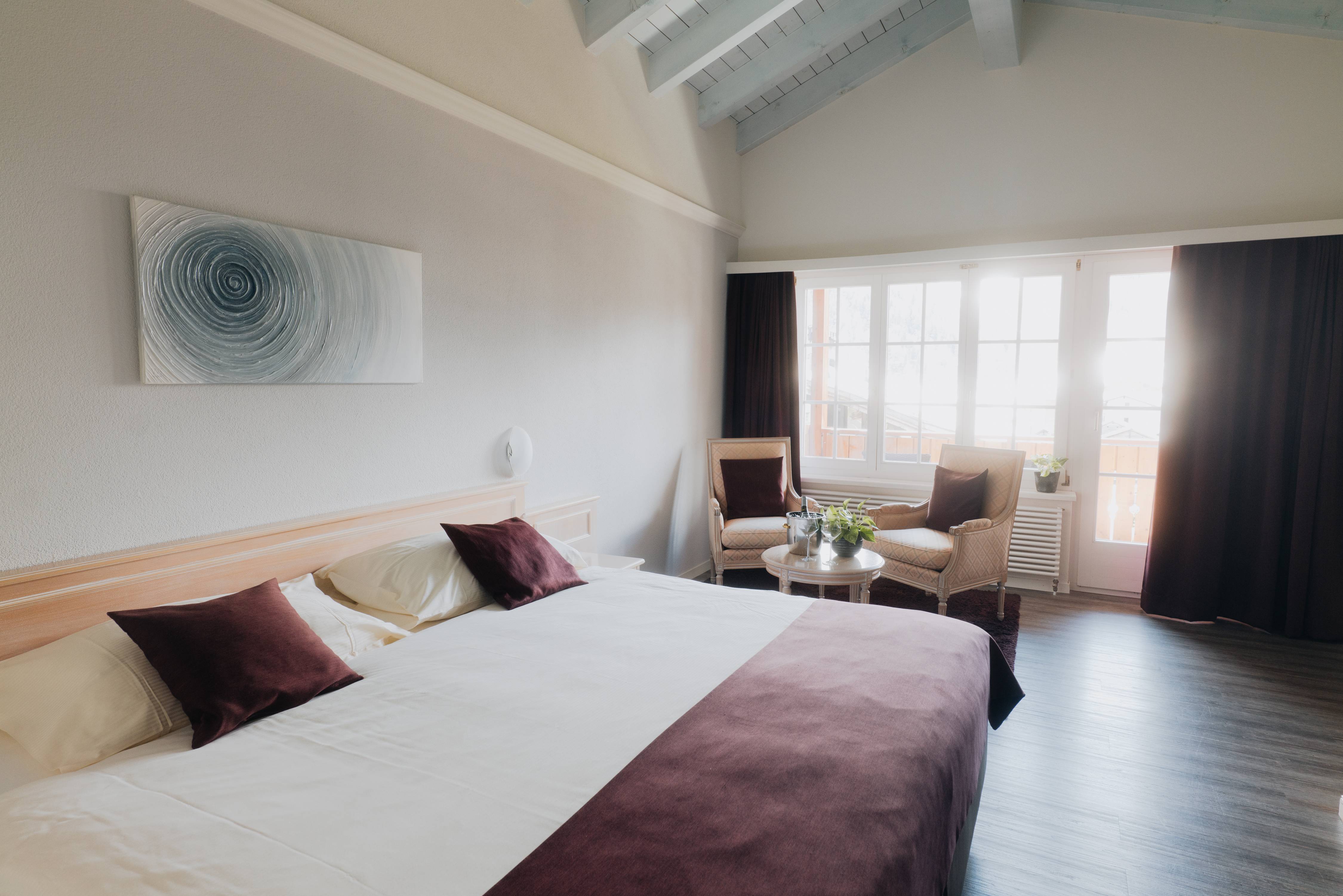 Doppelzimmer mit Balkon