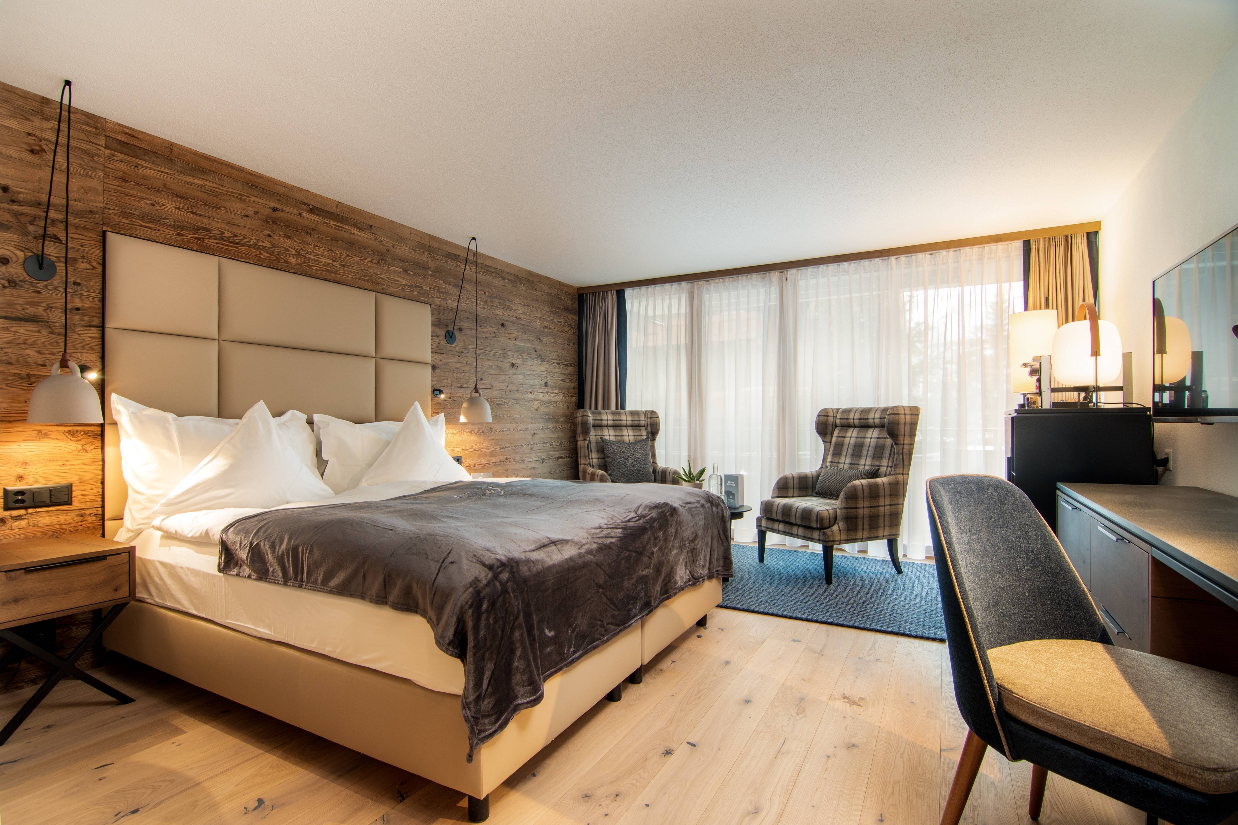 Chambre Double Superior avec vue sur le glacier