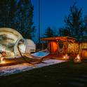 Bubble Tent unter dem Sternenhimmel