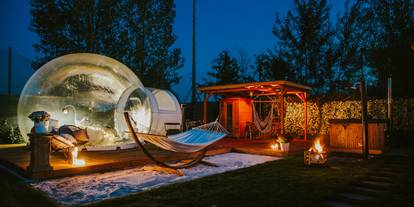 Bubble Tent sous le ciel étoilé