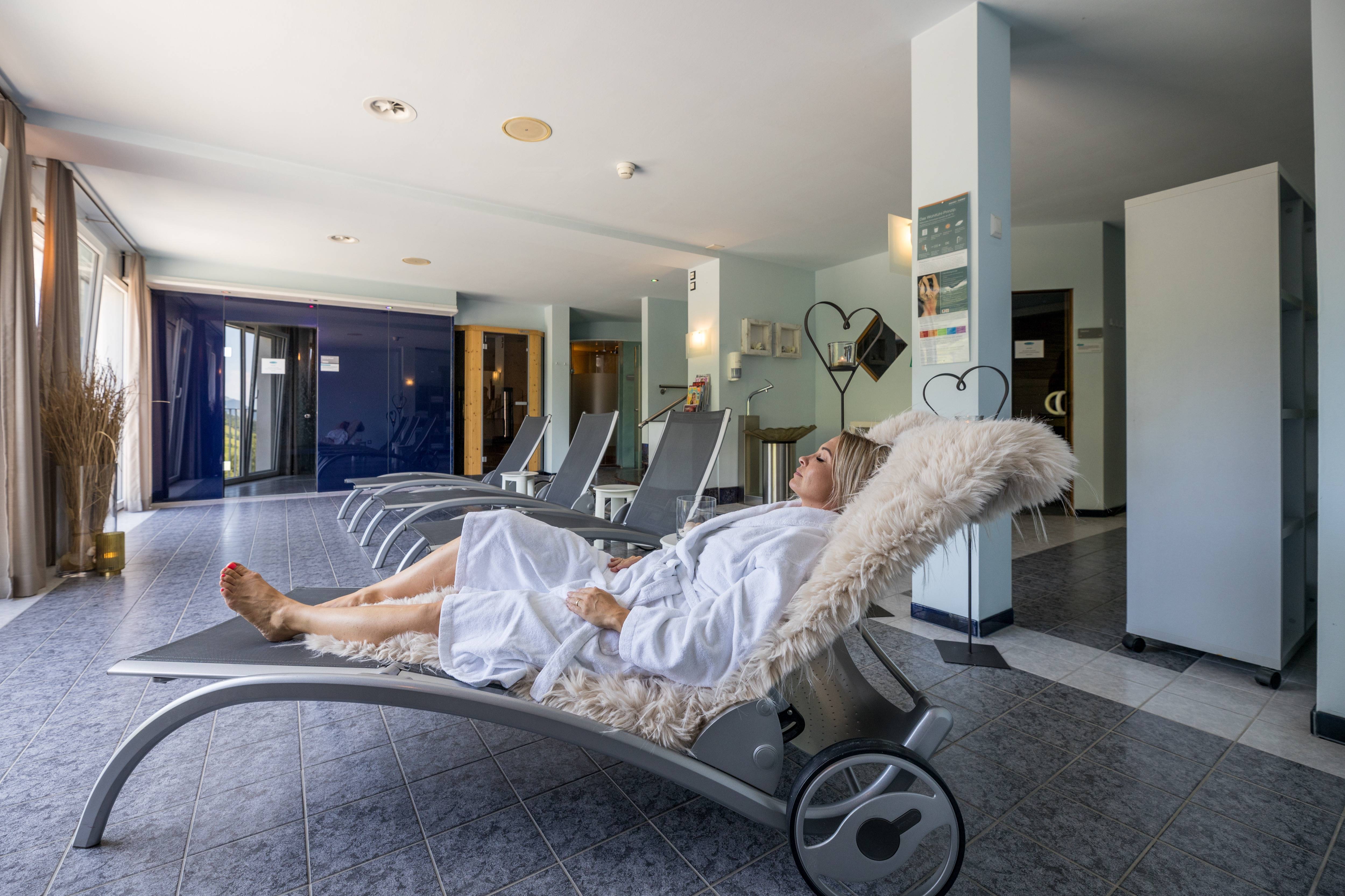 Wellnessoase im Hotel Rischli