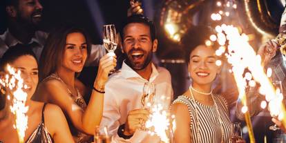 Silvester am Zürichsee