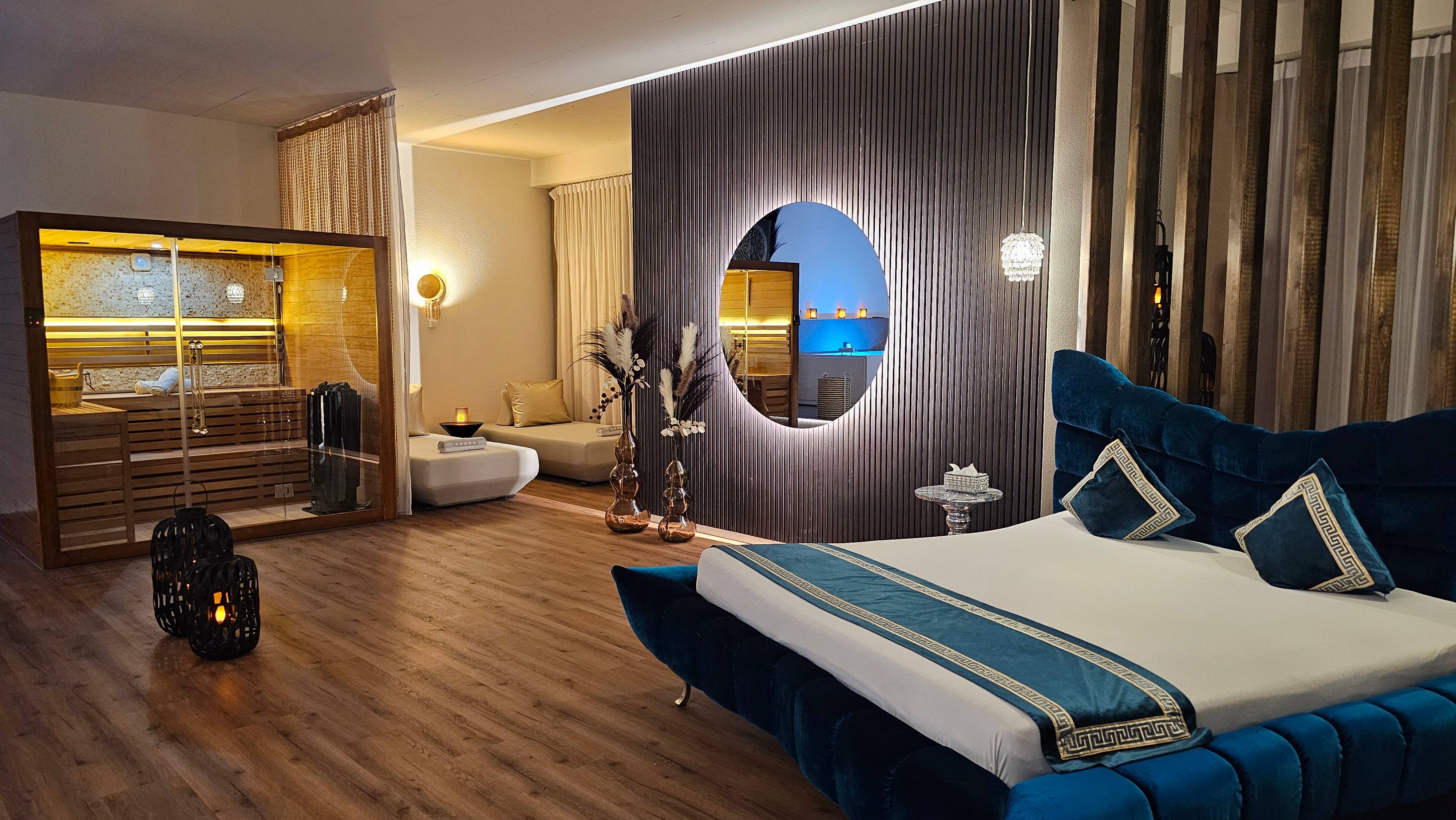 Übernachtung in der Diamond Luxury Suite