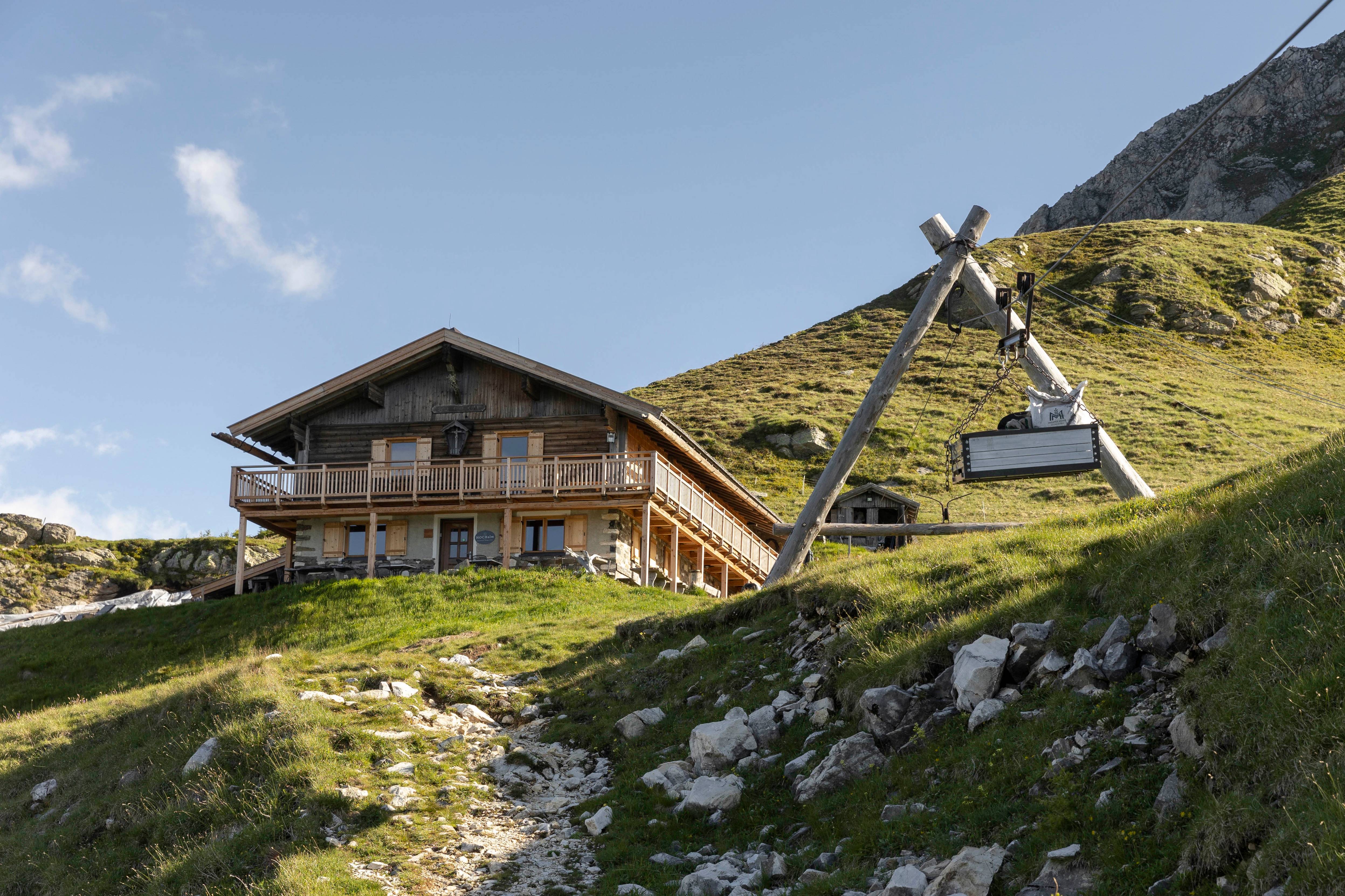 Alpiner Hochgenuss auf 2174 Metern