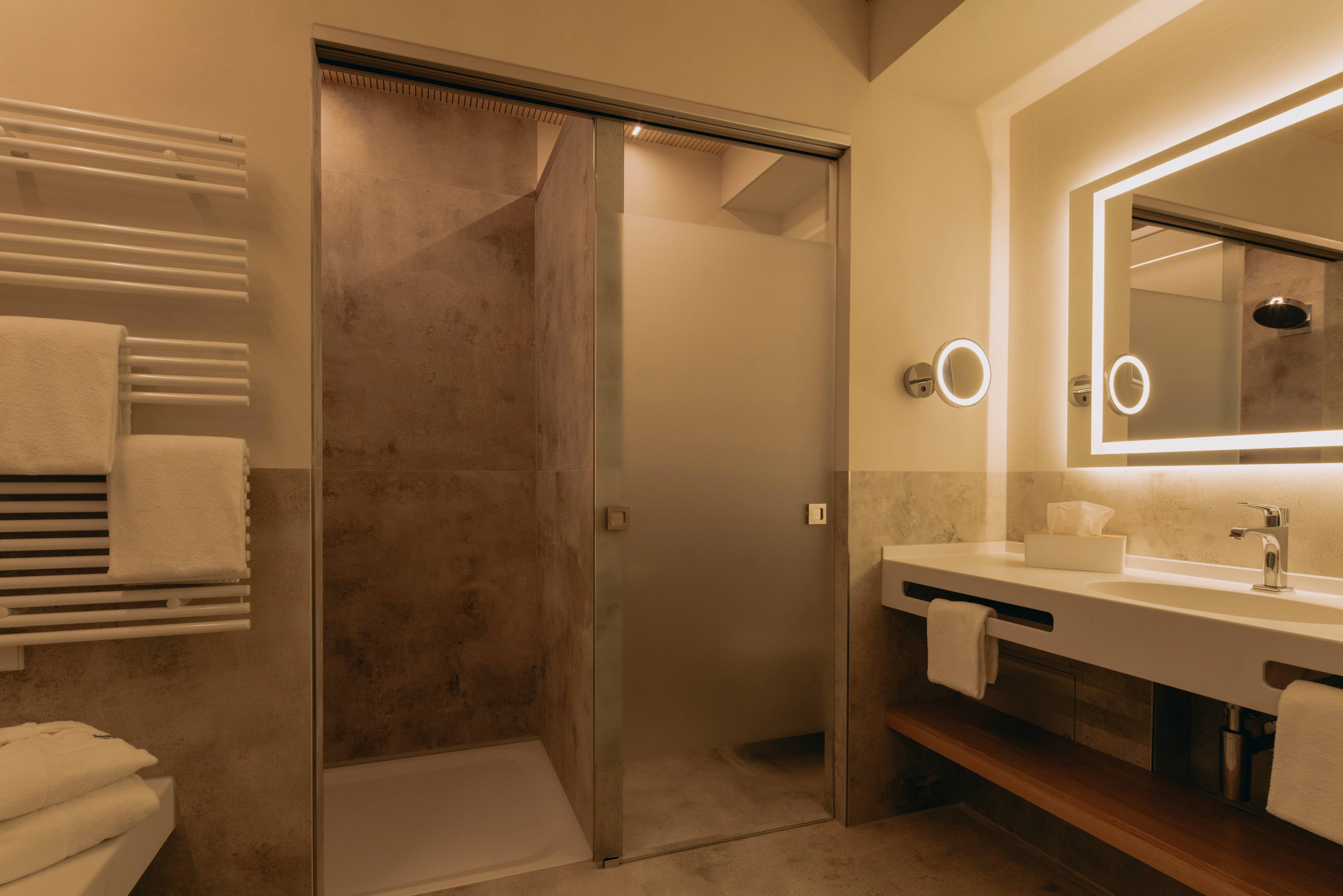 Chambre double supérieure avec terrasse ou balcon