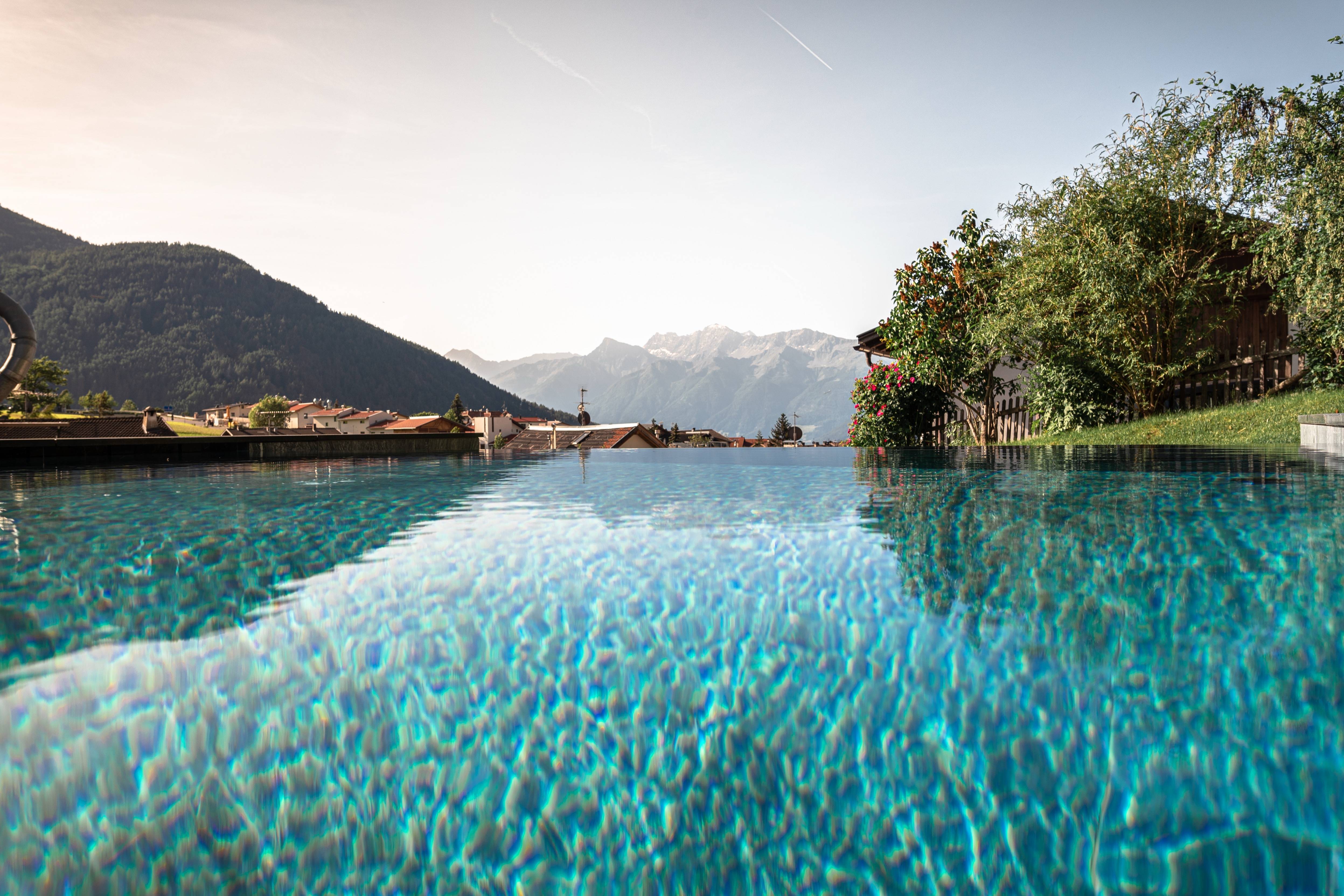 Wellness- und Gartenbereich