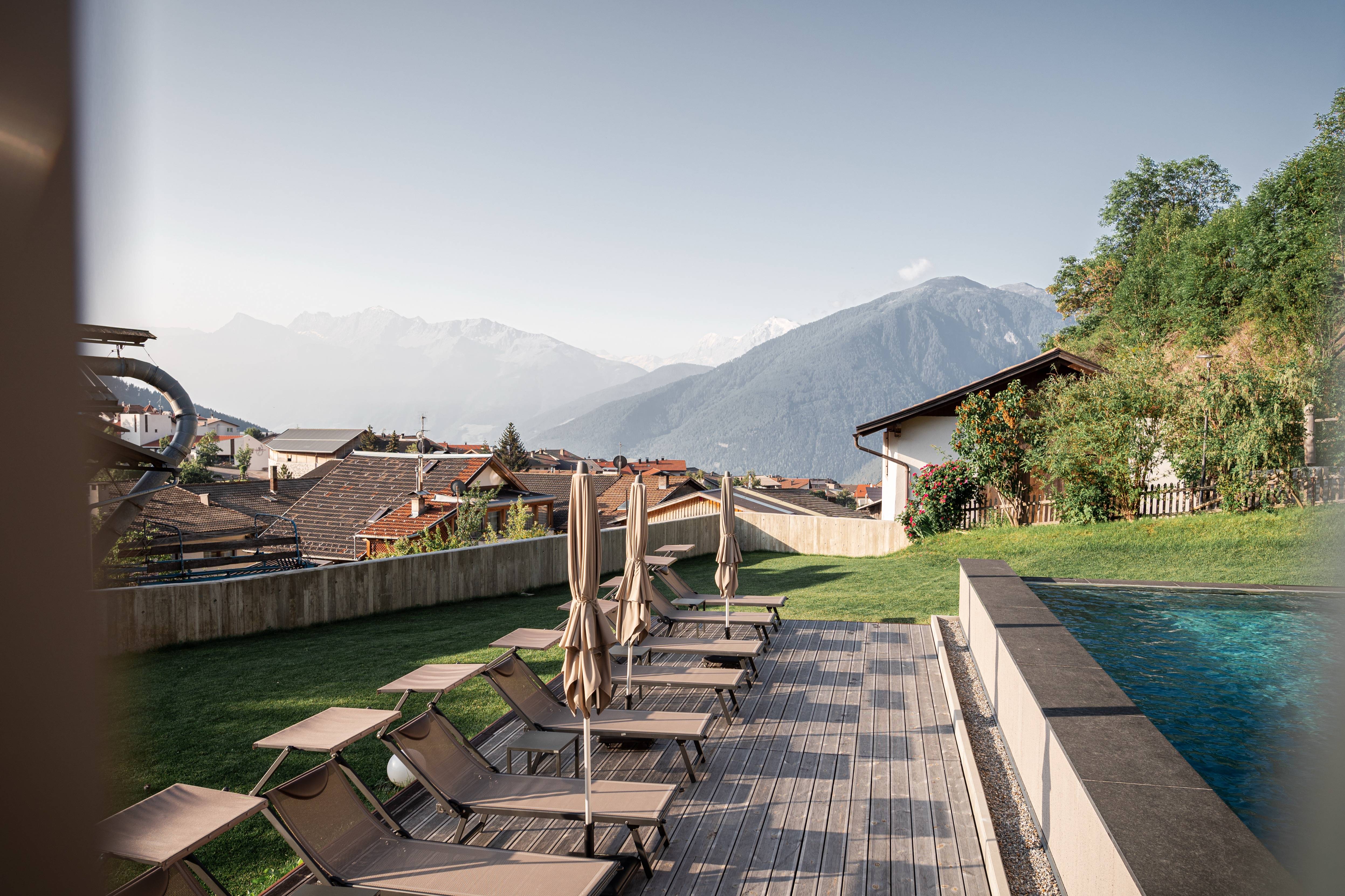 Wellness- und Gartenbereich