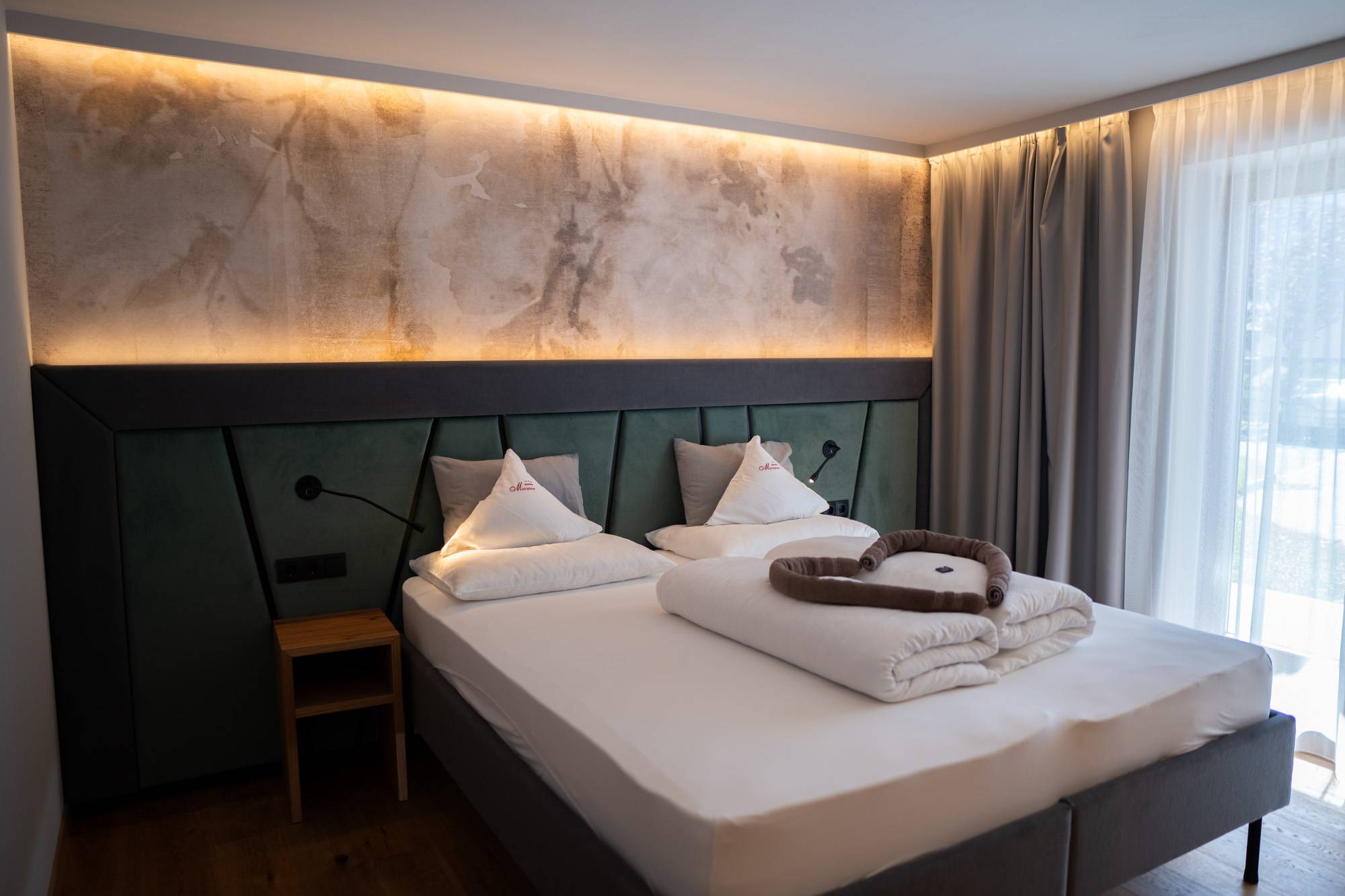 Doppelzimmer mit Balkon