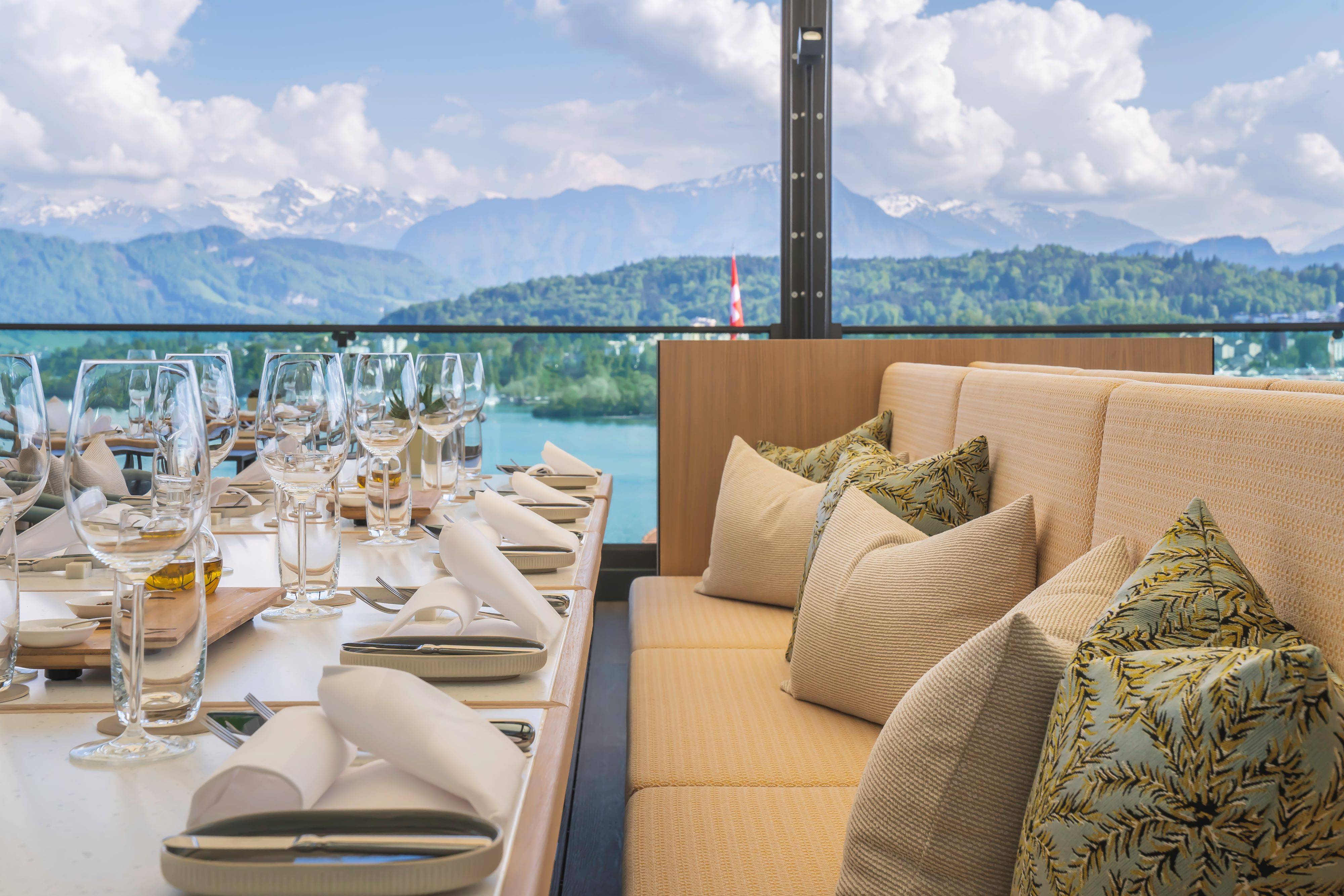 Abendessen im Scala Restaurant oder auf der Terrasse