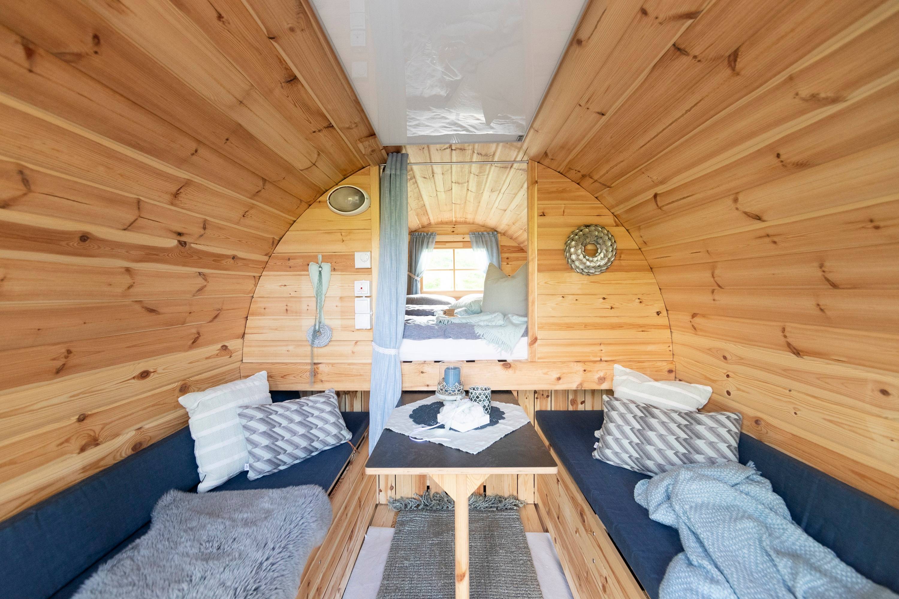 Kuschelzeit im Wohnfass in Zurzach