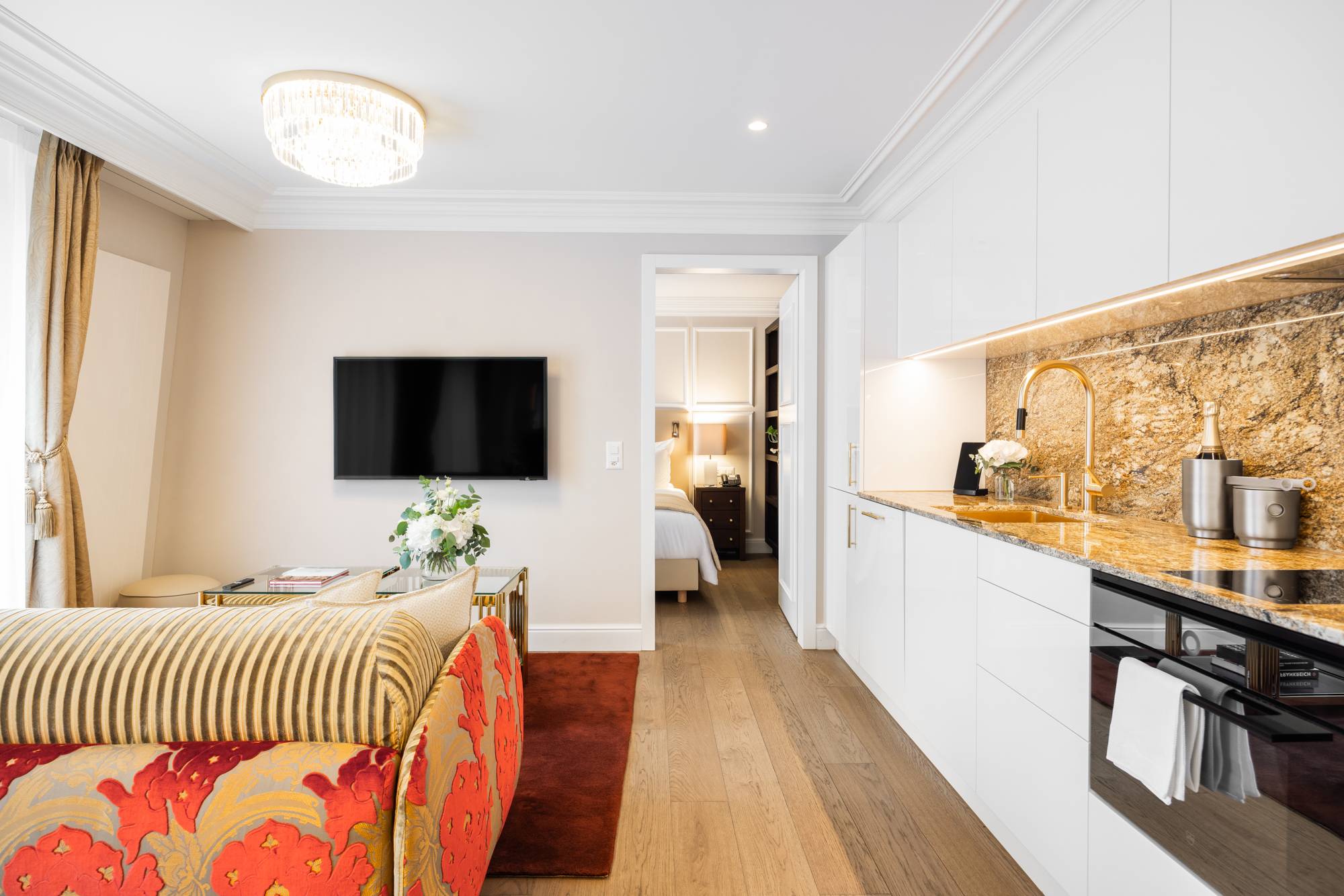 Design Apartment Ein Schlafzimmer