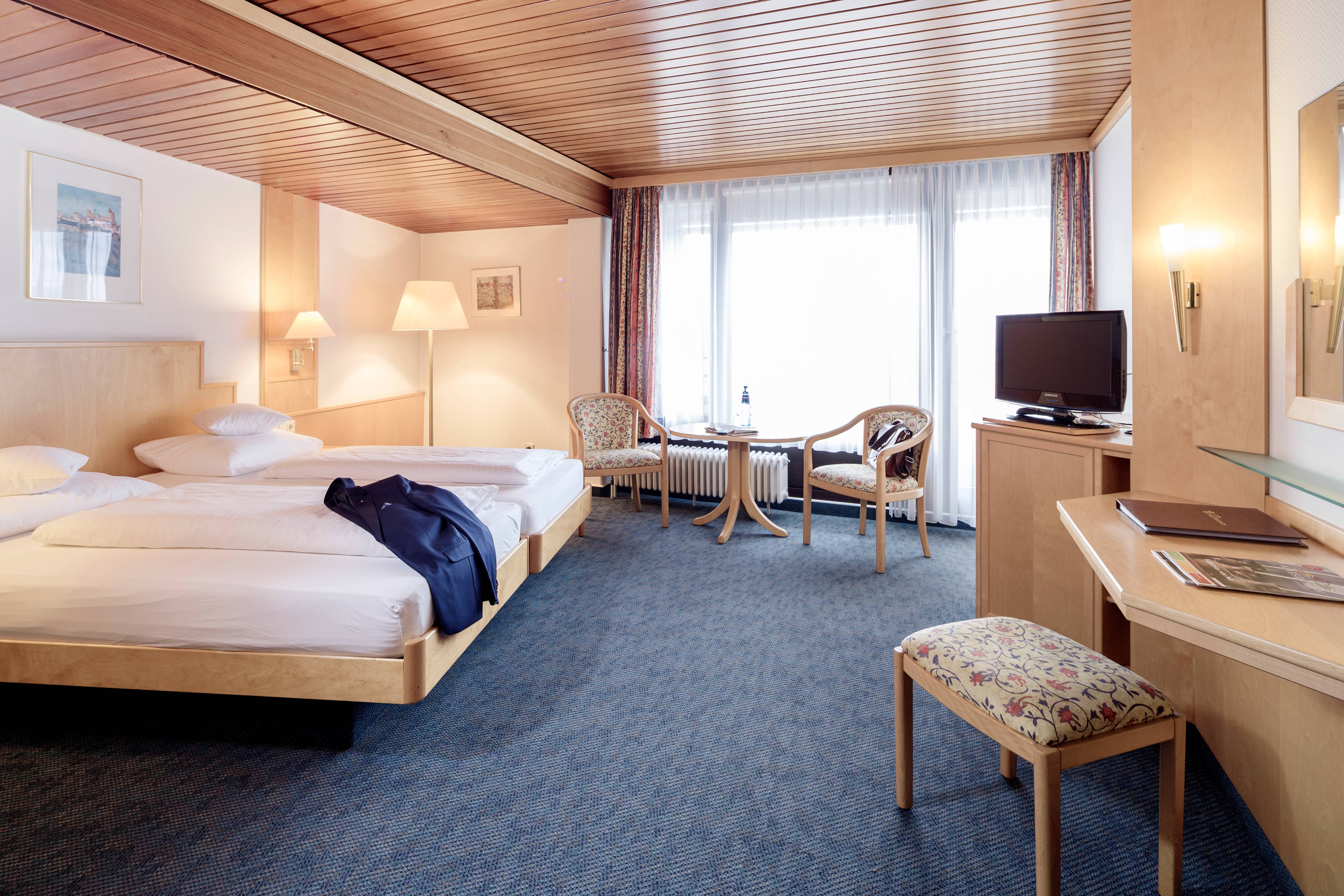 Doppelzimmer Komfort mit Rheinblick