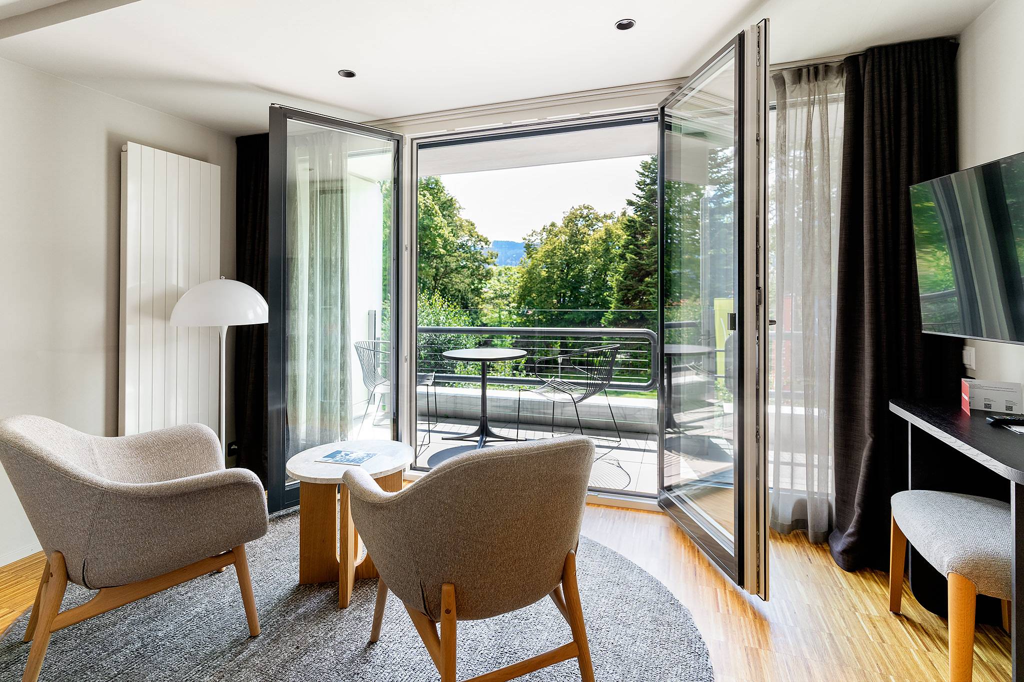 Komfort Park Balkon Zimmer