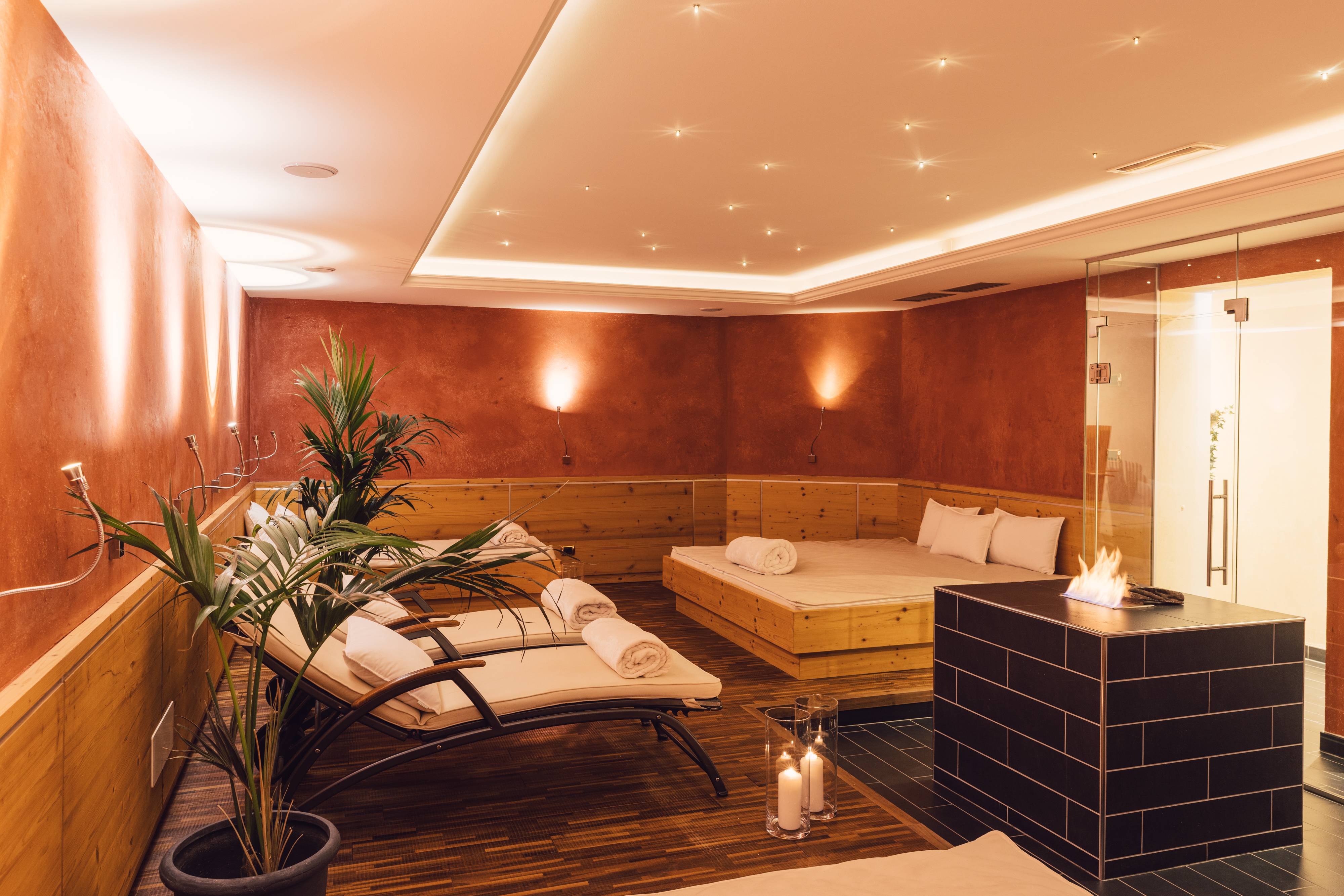 Bild vom Wellnessbereich im Alpenpalace Luxury Hideaway & Spa Retreat