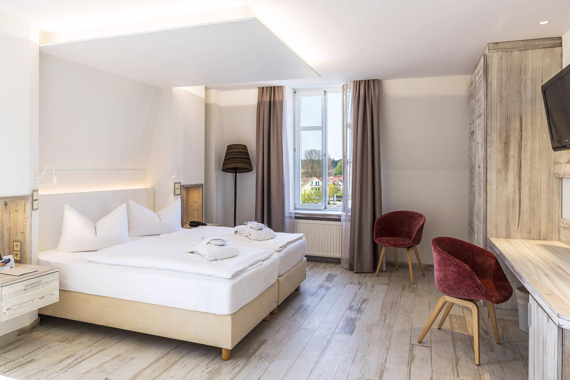 Doppelzimmer Landseite "Literaturgeflüster"