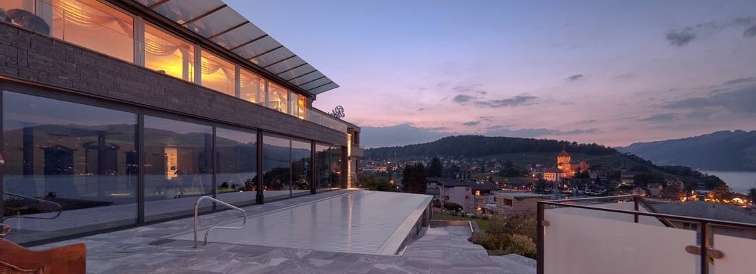 Aussenpool vom Belvédère Standhotel 