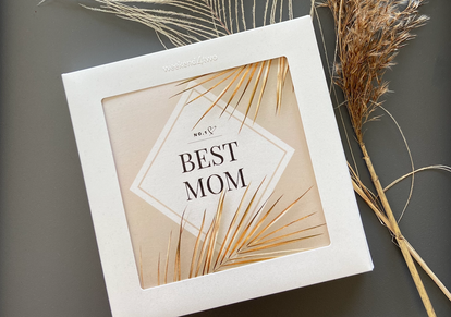 Gutscheinbox im Design "Best Mom"