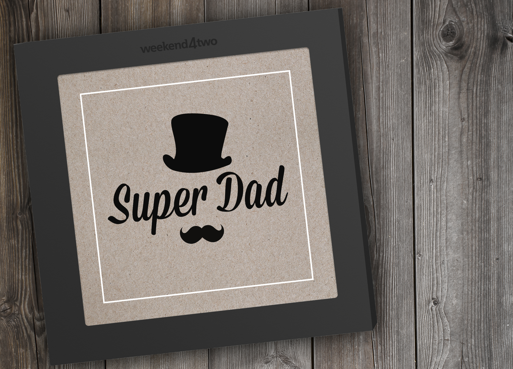 Foto von der Gutscheinbox "Super Dad Zylinder"