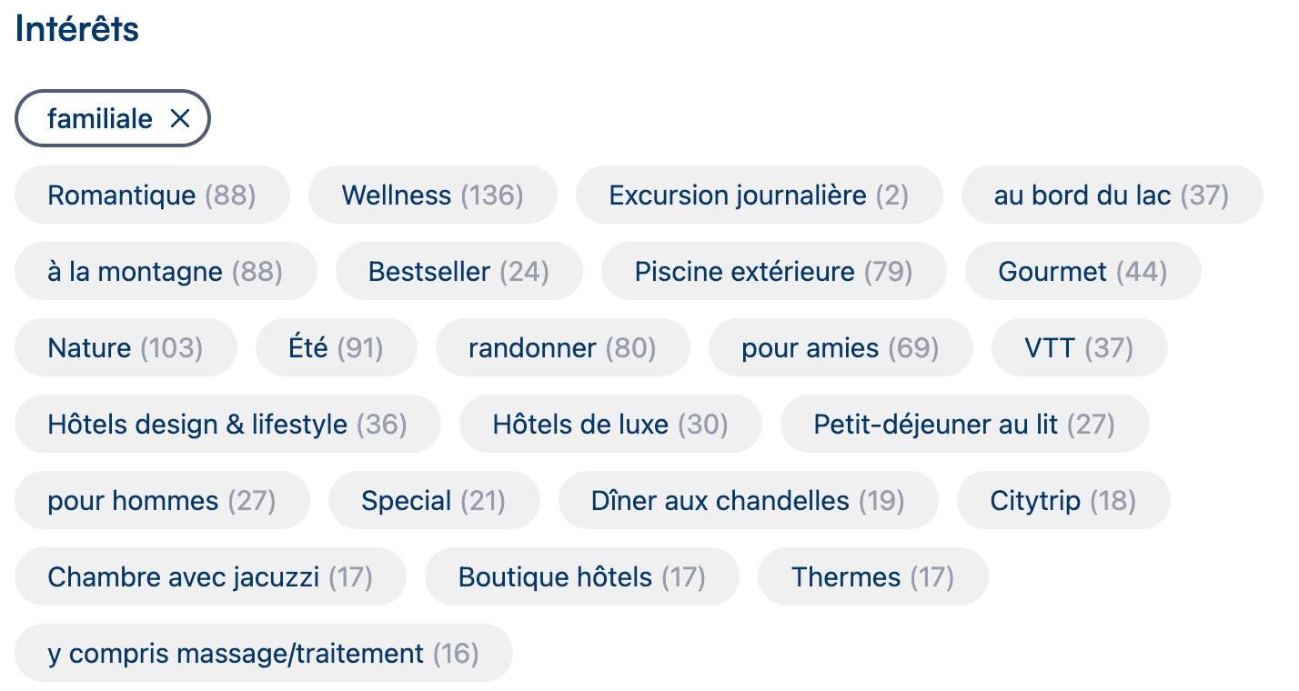 la fonction de filtrage "familiale" 