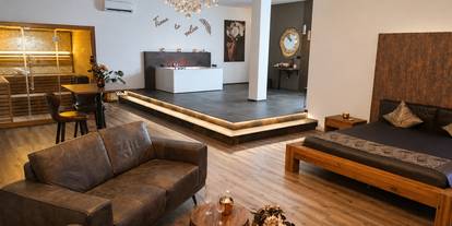 Übernachtung im Privat Spa Crystal Luxury Suite in Sursee