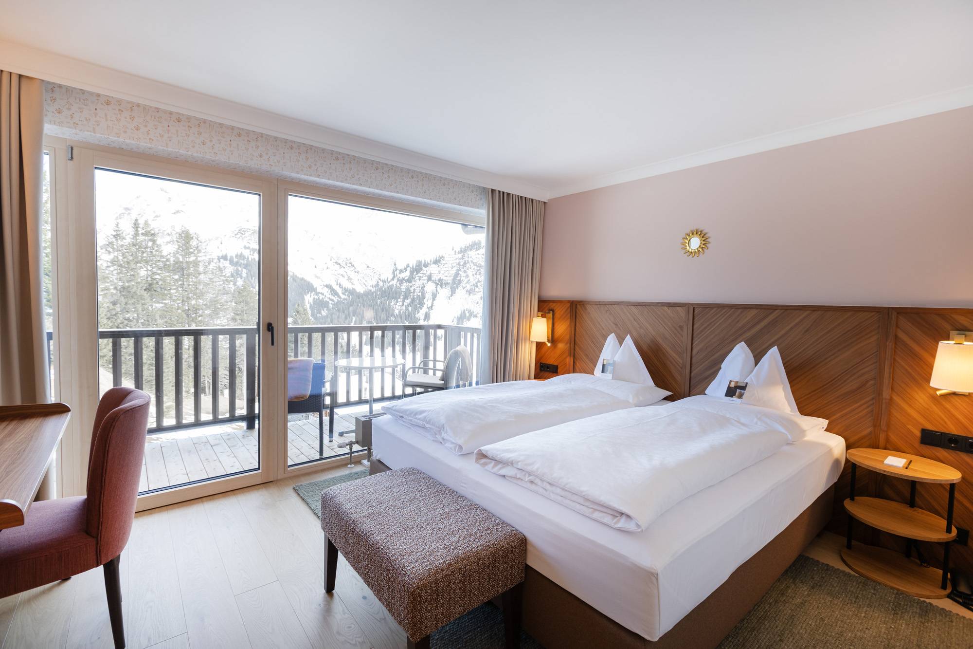 Doppelzimmer mit Balkon
