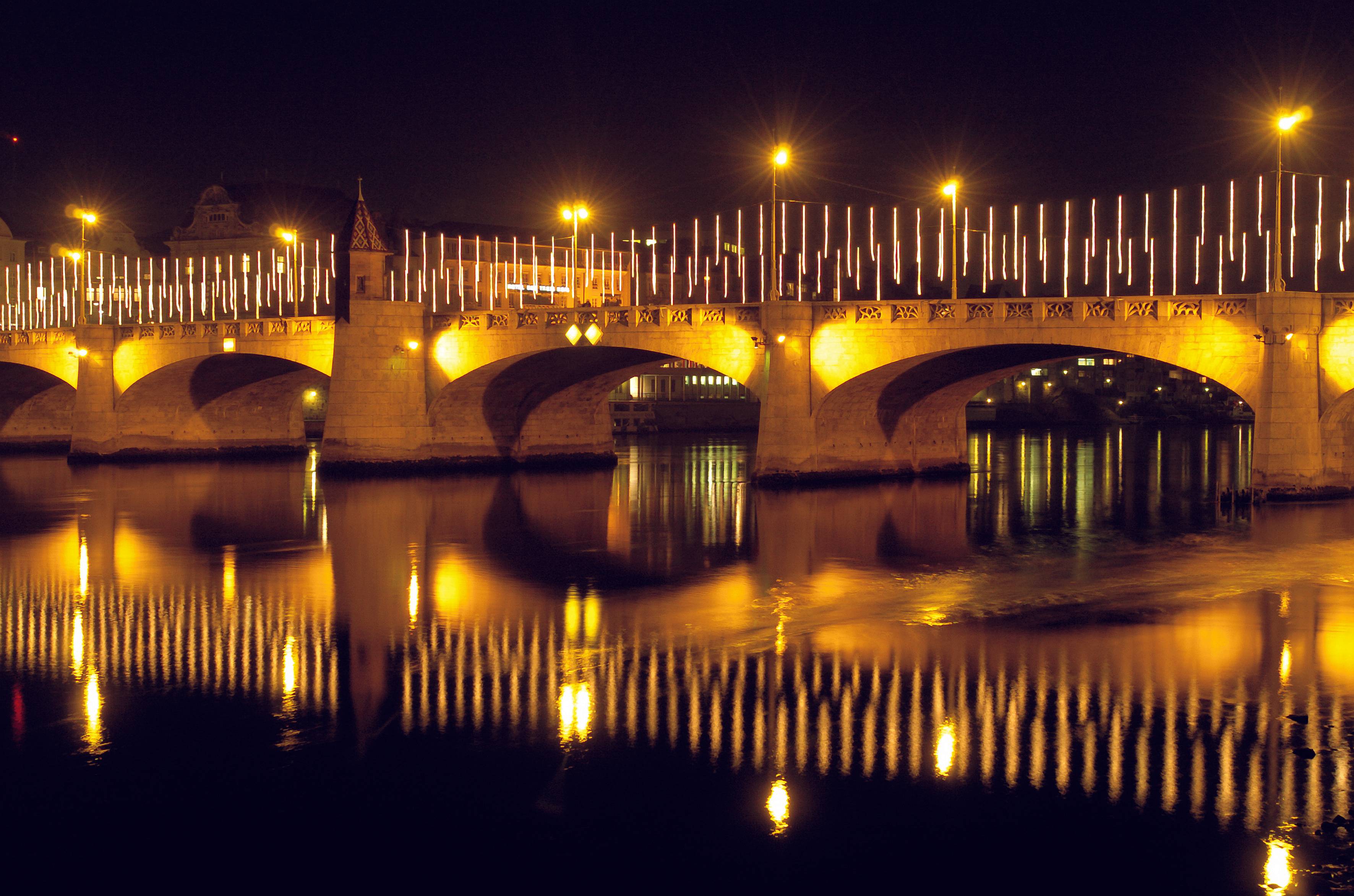 Basel - Zentrum des idyllischen Dreiländerecks