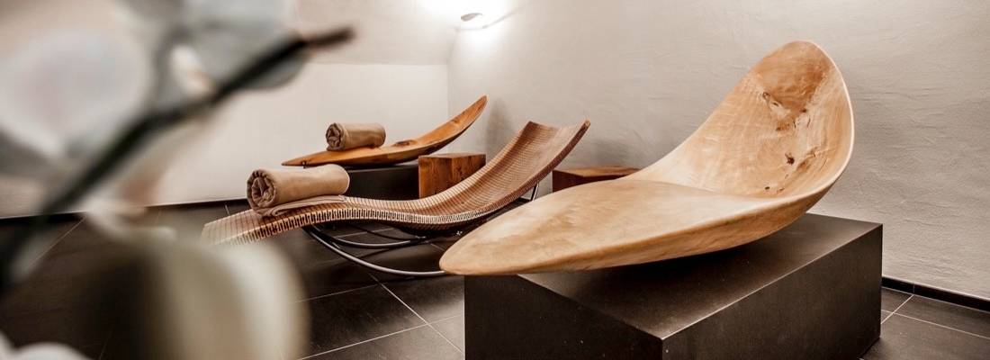 Ruhebereich im Engadiner Boutique-Hotel GuardaVal