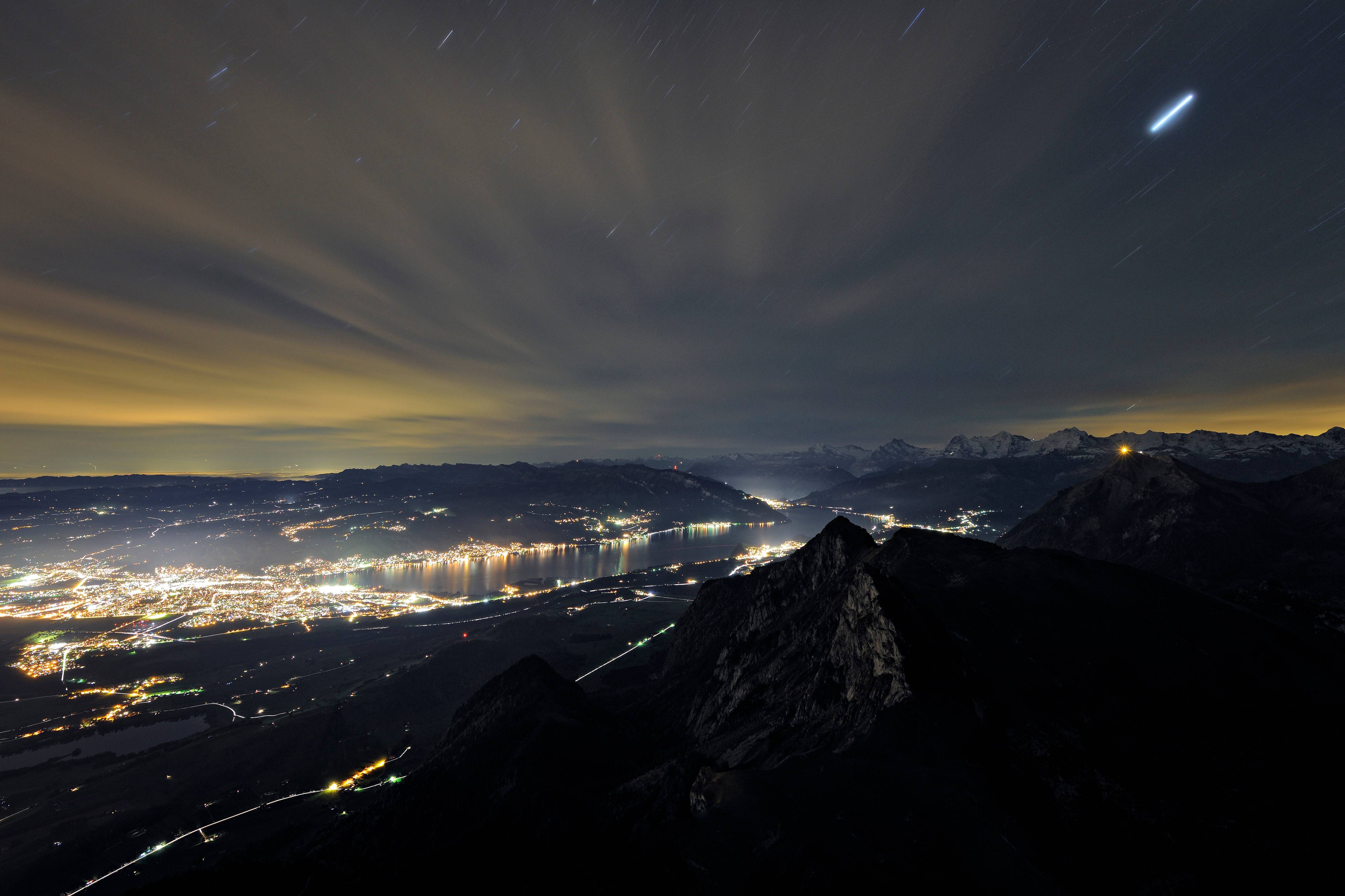 Souper au clair de lune à 2 139 m d'altitude