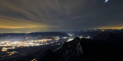 Mondschein-Dinner auf 2139 m.ü.M.