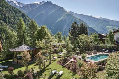 Aussenbereich im Hotel Goldene Rose Karthaus