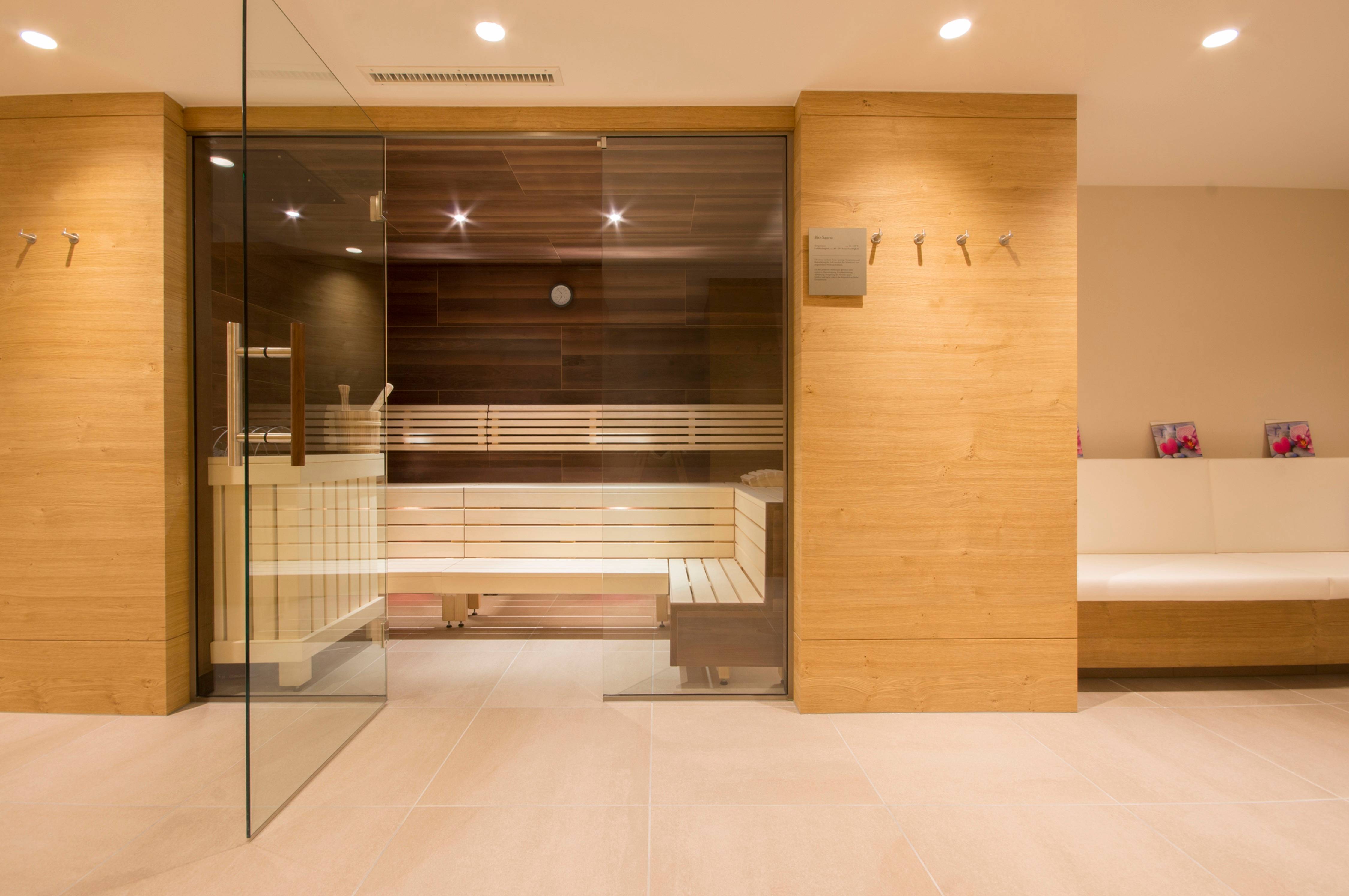 Le sauna et l'espace aquatique