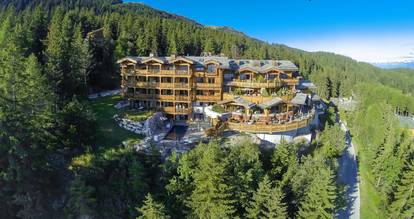 LeCrans Hotel & Spa – vue extérieure