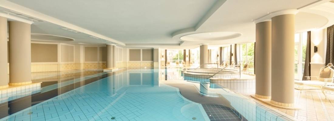 Innenpool vom Löwen Hotel Montafon