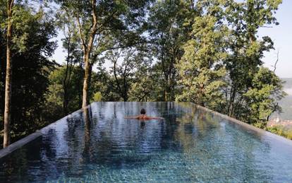 Aussenpool des Mawell Resort (in Deutschland)