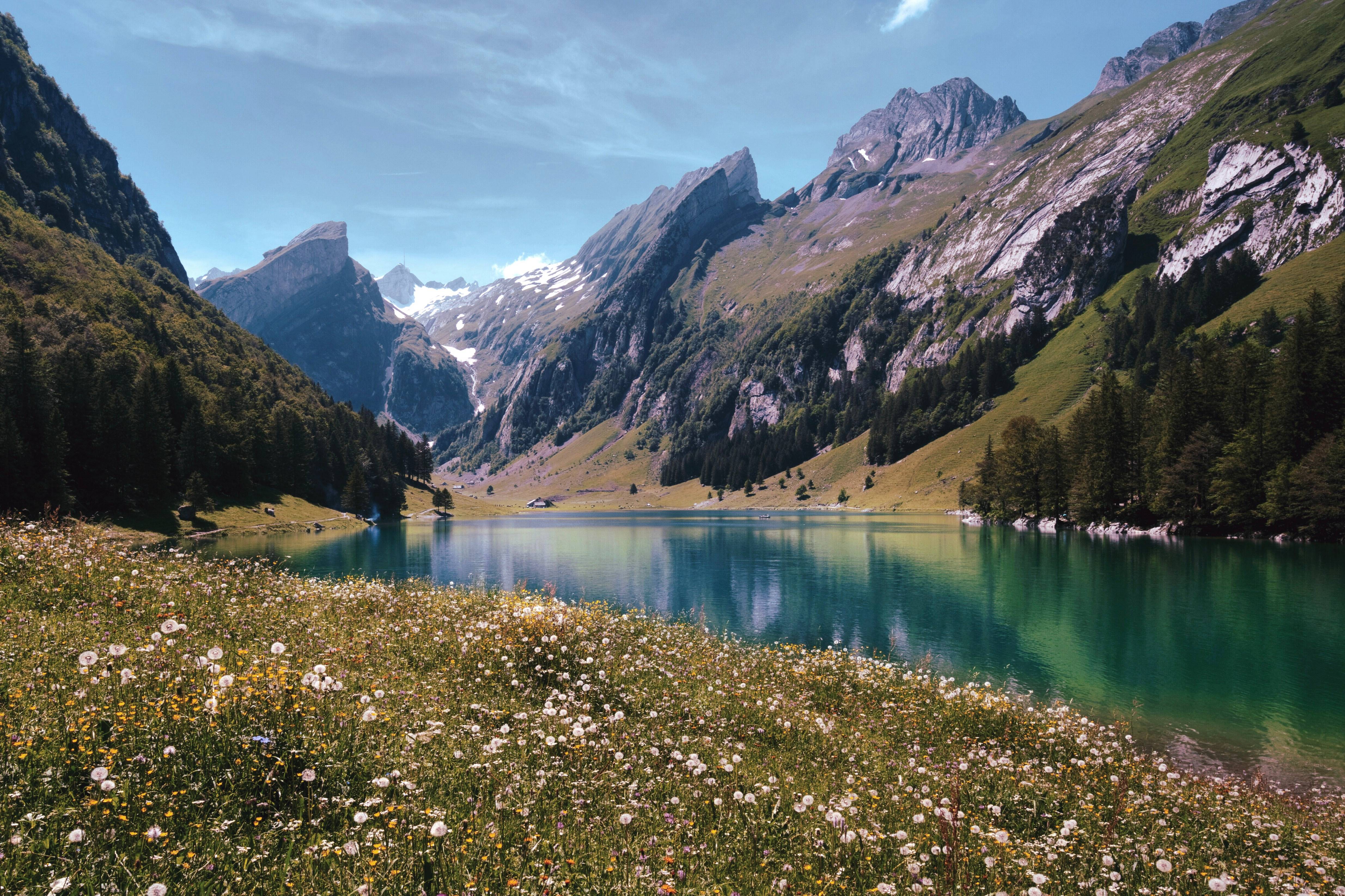 Der Seealpsee im Appenzell
