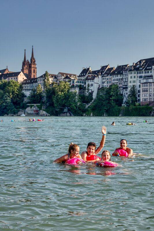 Rheinschwimmen Basel, Basel Tourismus