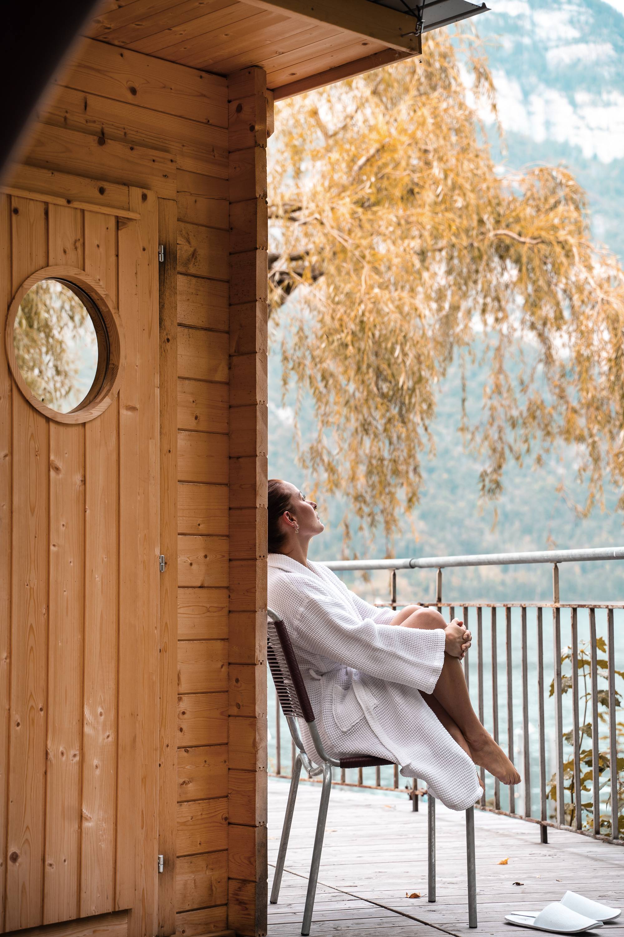 Sauna mit Aussicht