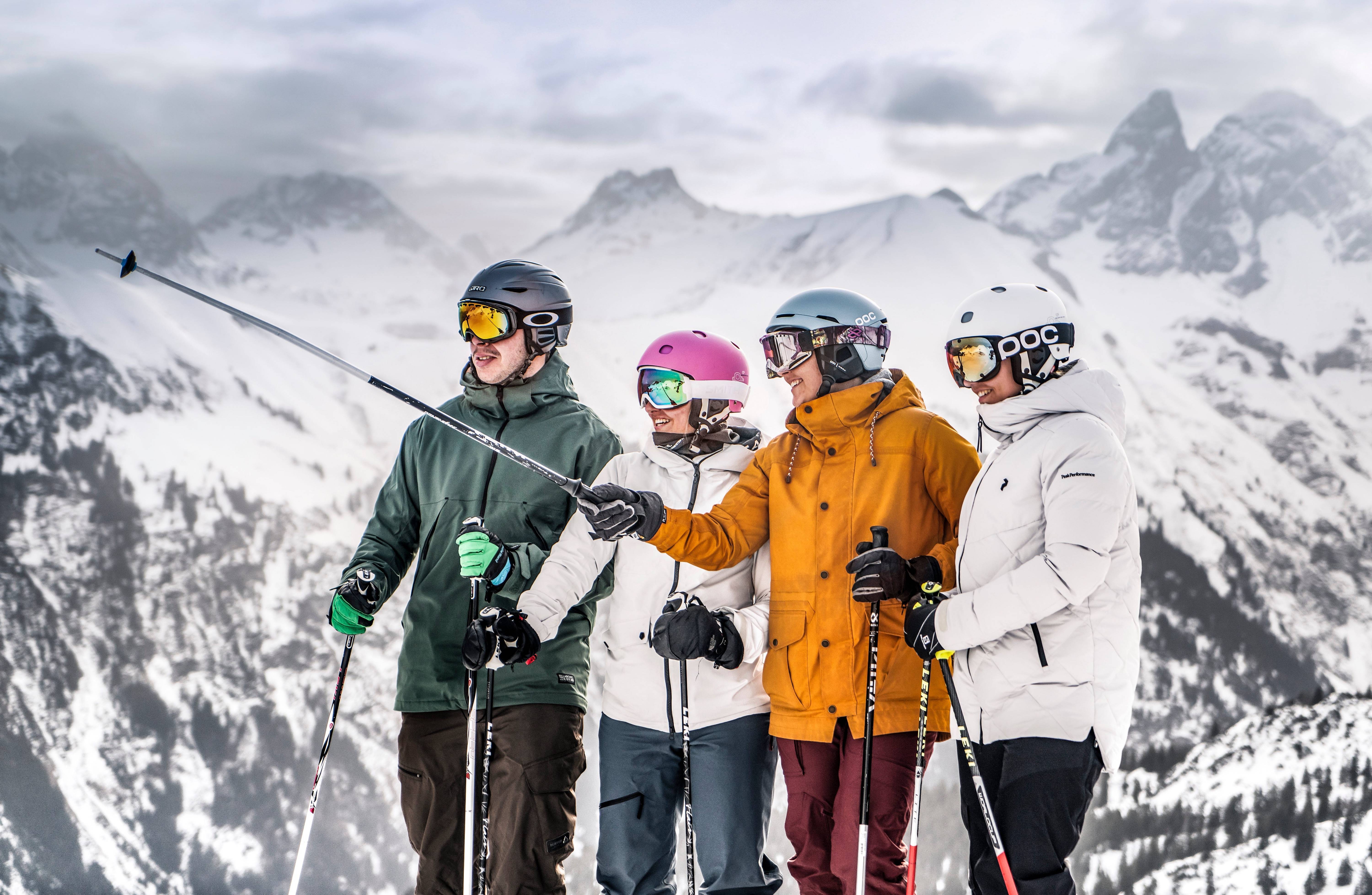 Wintersport im Skigebiet Oberjoch