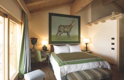 auf dem Bild wir das Doppelzimmer Superior "Chamois" abgebildet